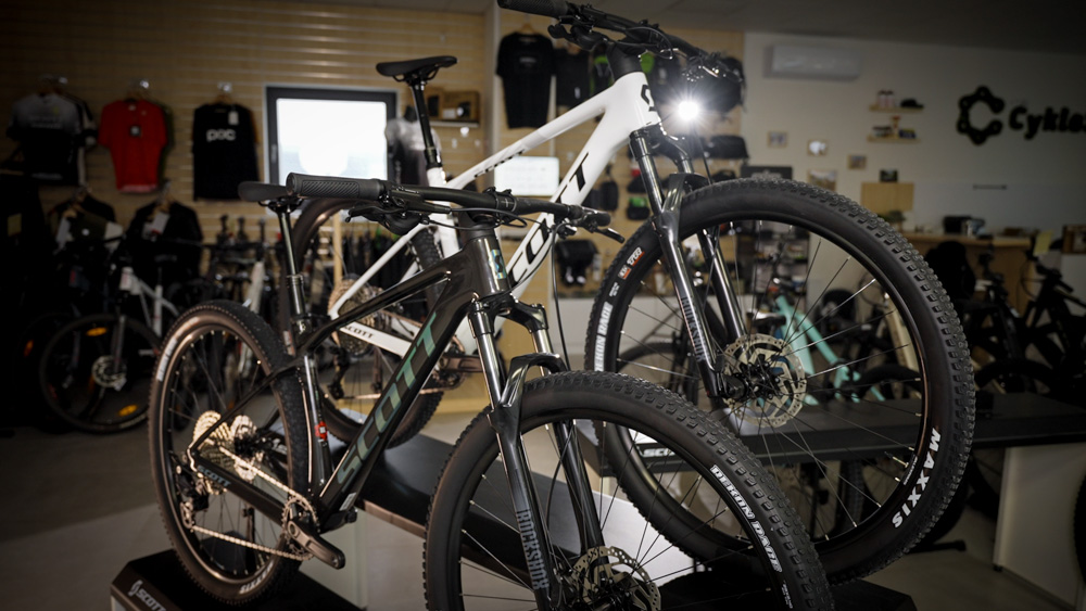 SCOTT Scale 920 2026 karbónový MTB hardtail detail rámu